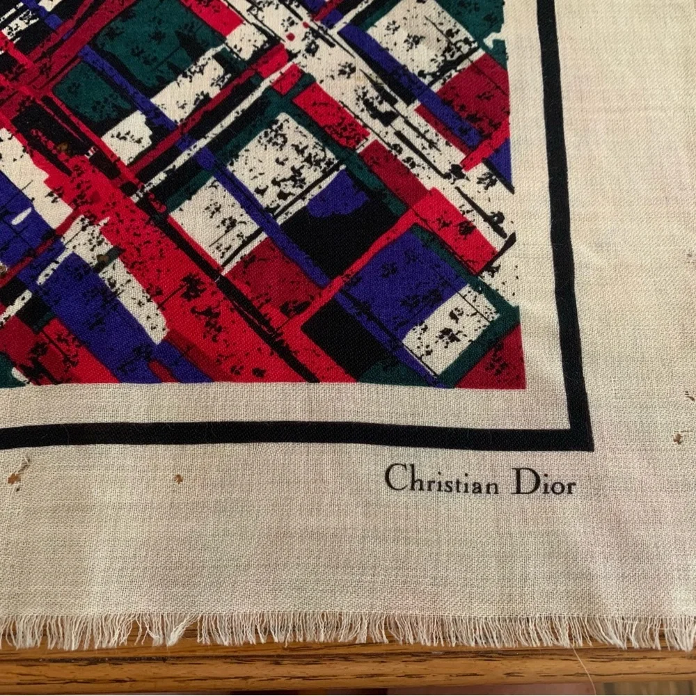 Christian Dior Vintage Scarf